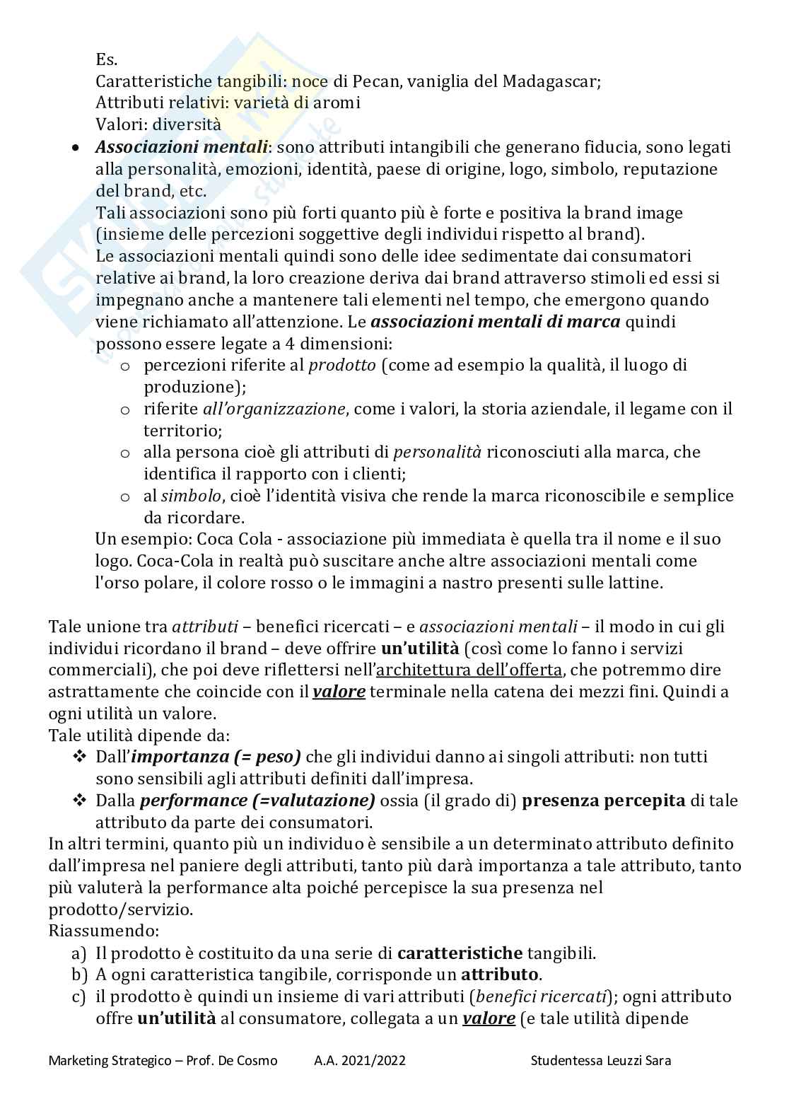 Appunti pratici Marketing strategico Pag. 51