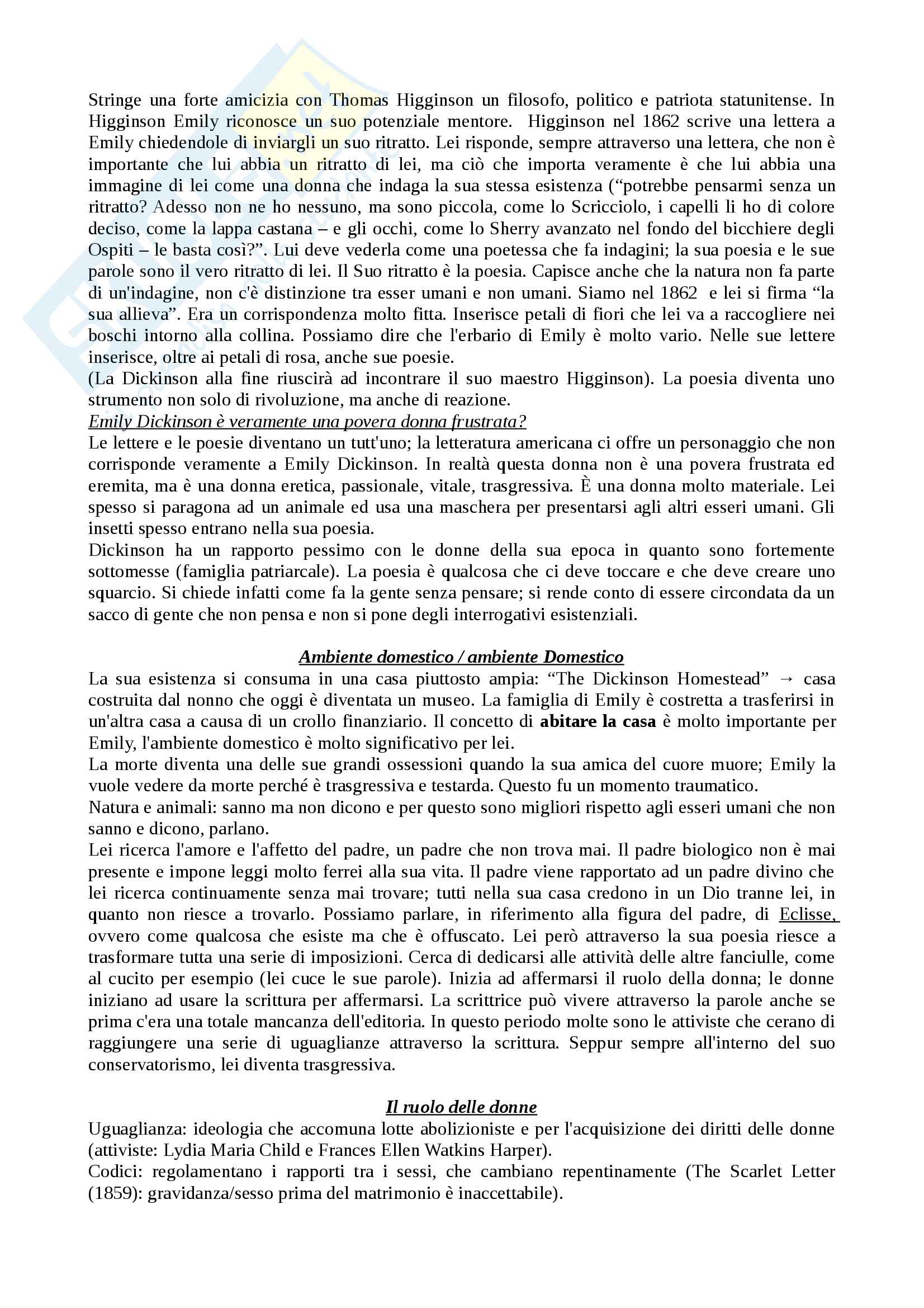 Lingua e letteratura anglo-americana D Pag. 11