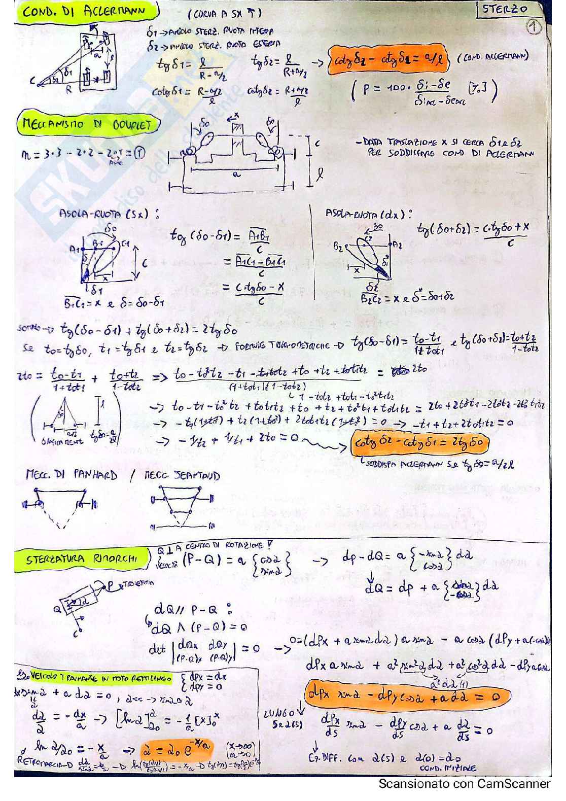 Meccanica del veicolo  Pag. 1