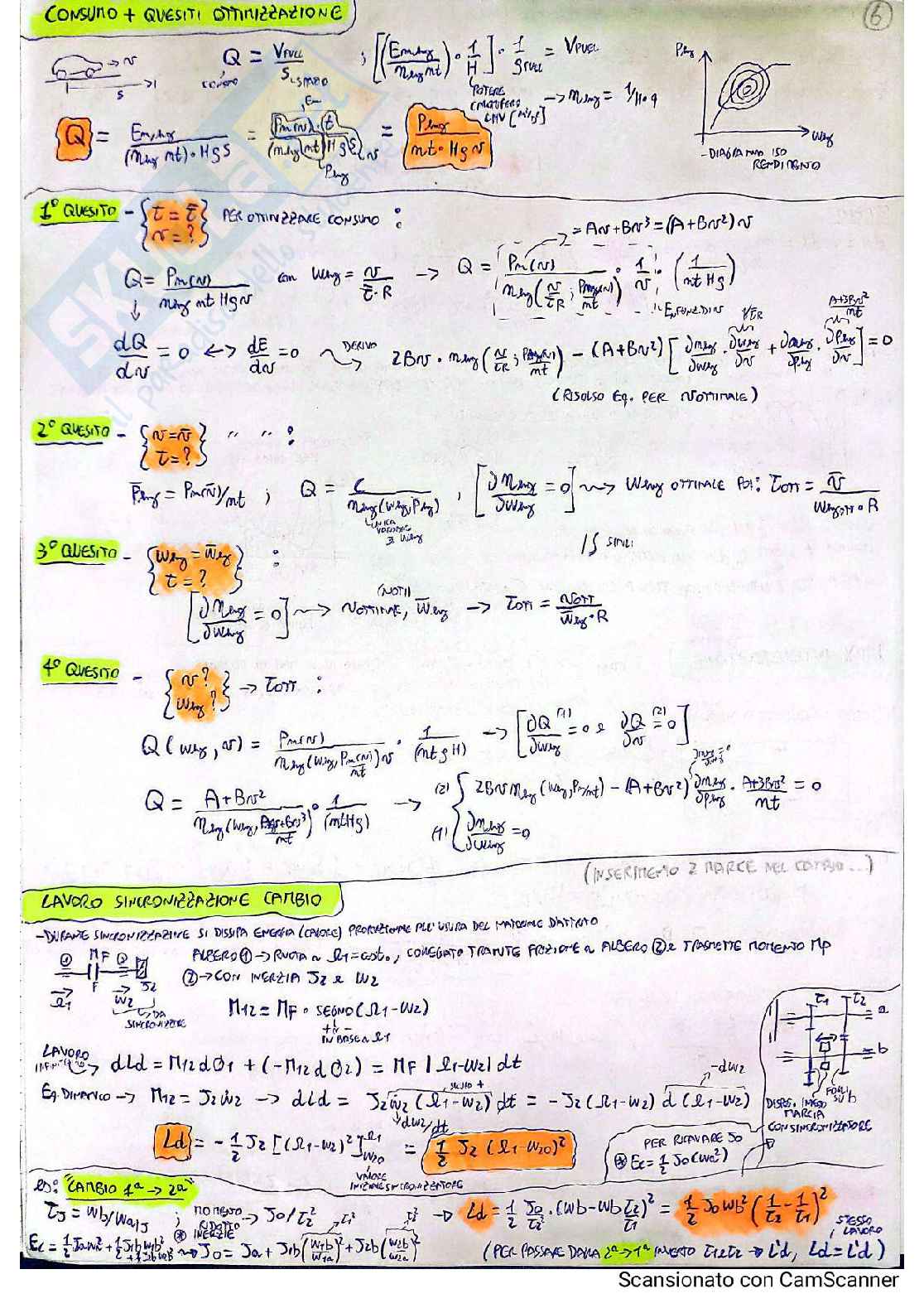 Meccanica del veicolo  Pag. 6