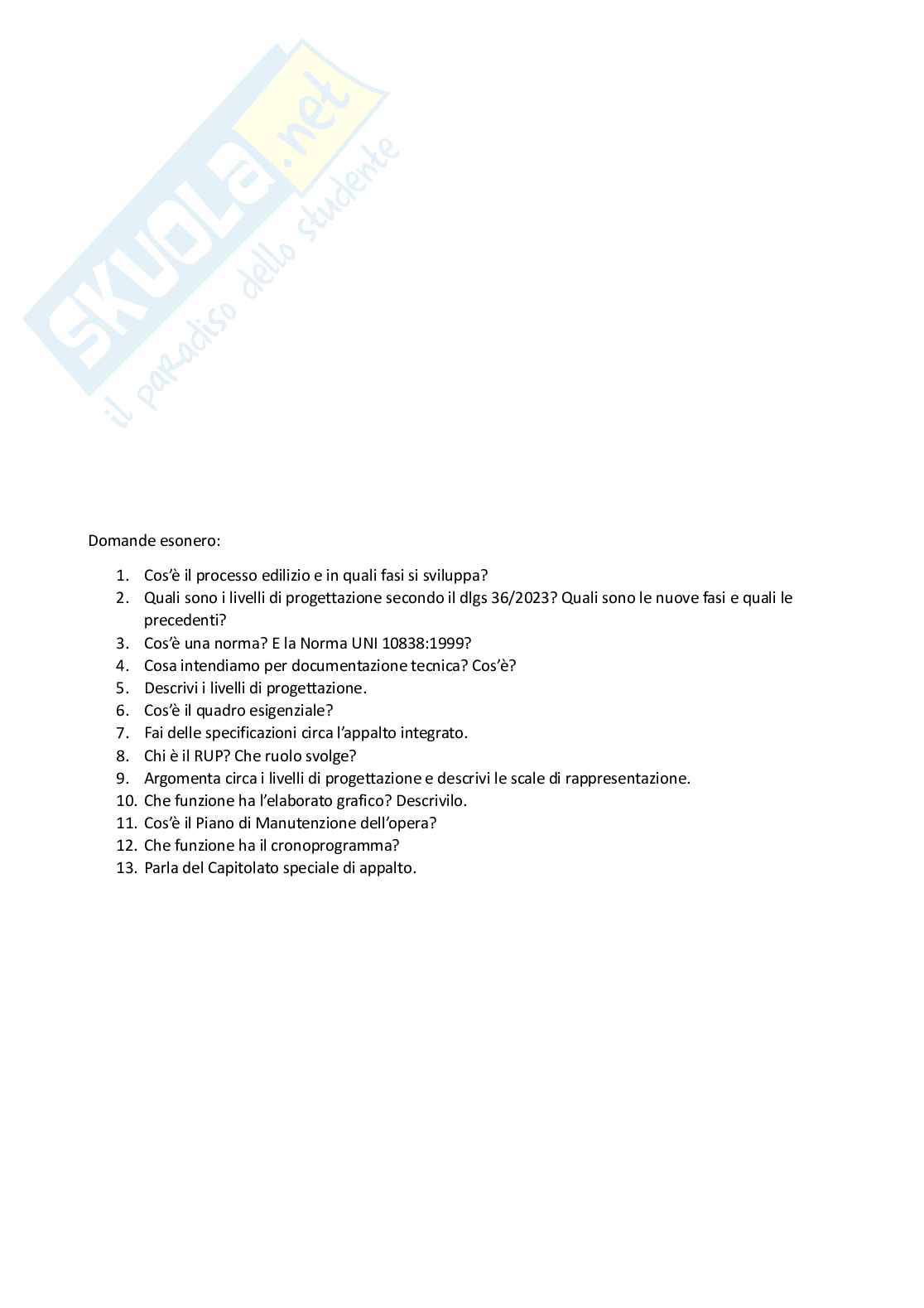 Appunti Tecnologia dell'architettura 1 Pag. 31