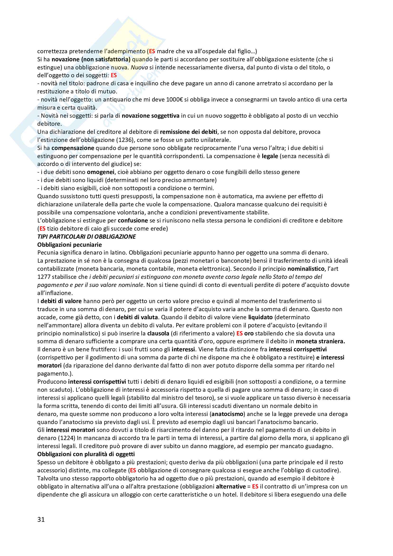 Riassunto diritto privato Pag. 31