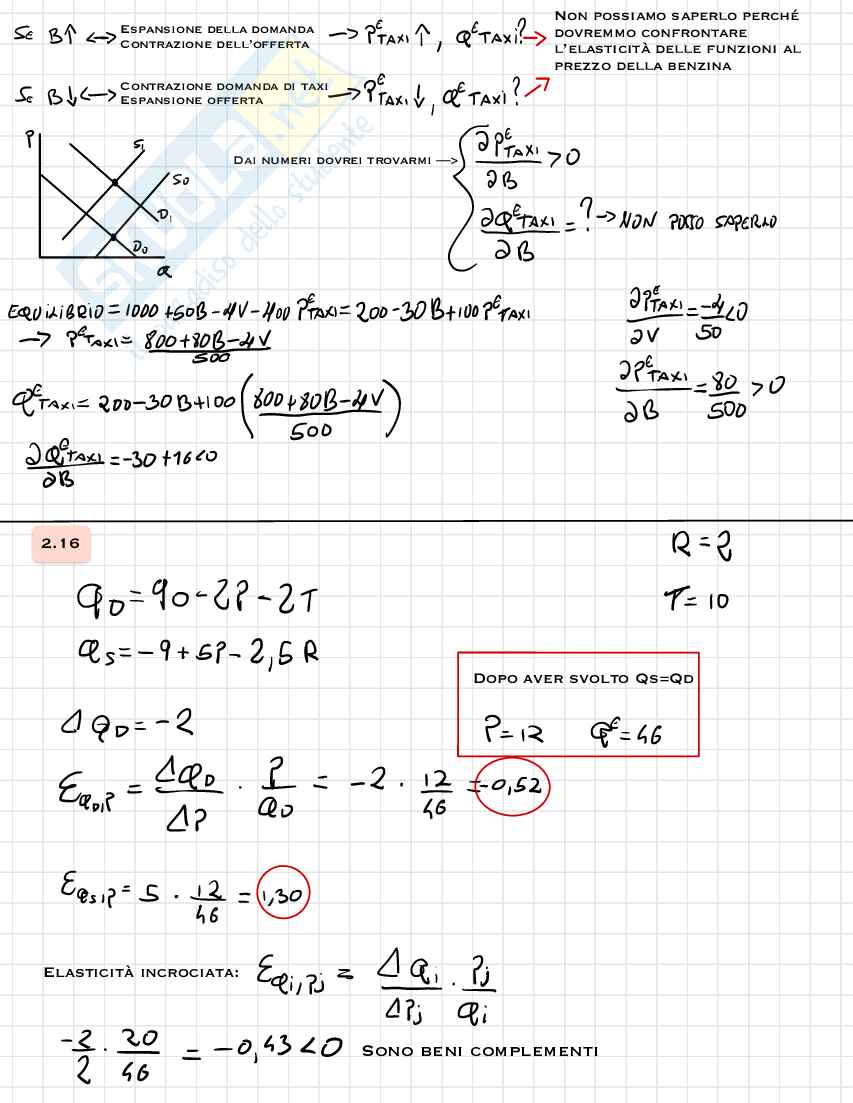 Esercizi microeconomia Pag. 11