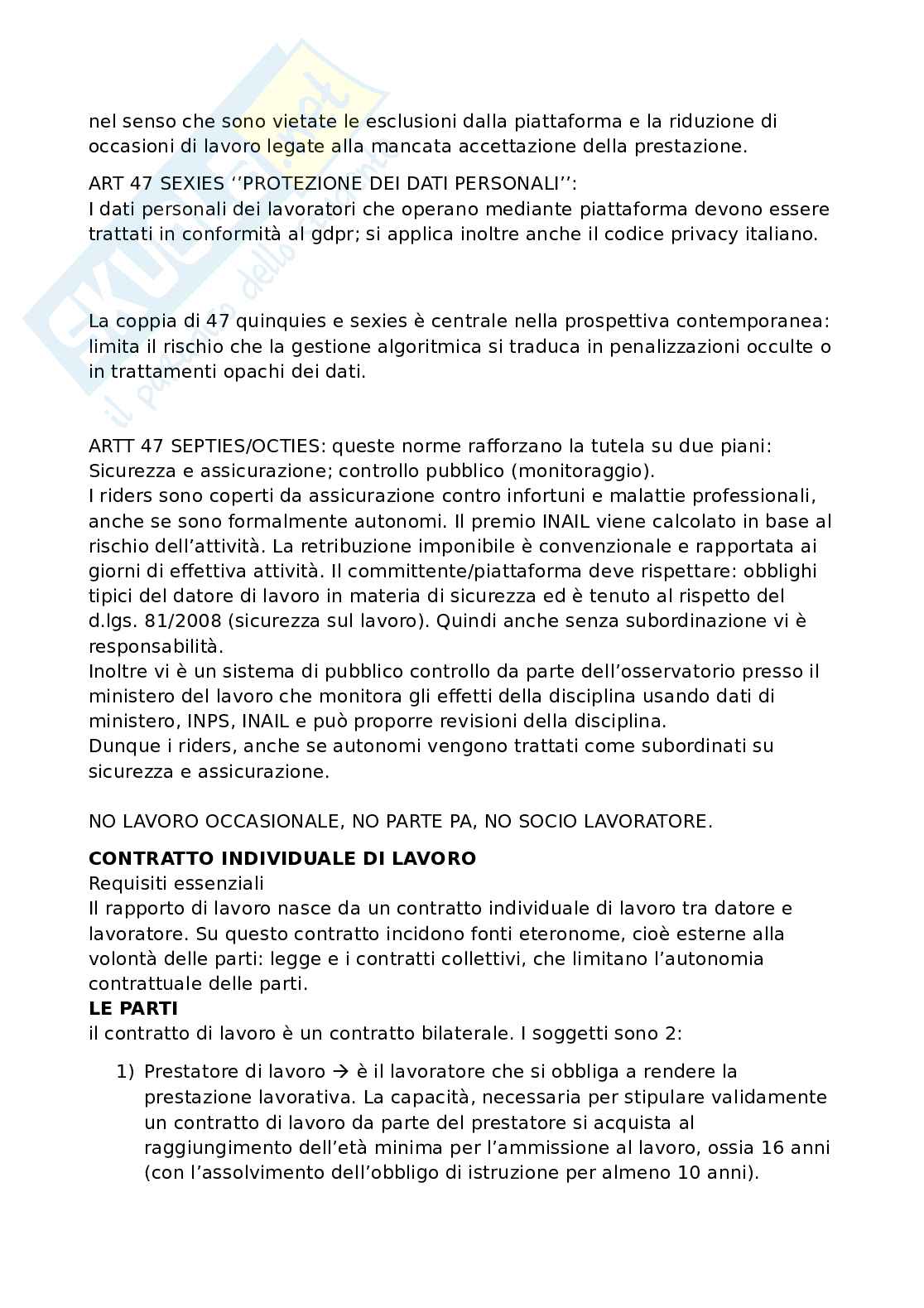 Diritto del lavoro definitivo Pag. 21