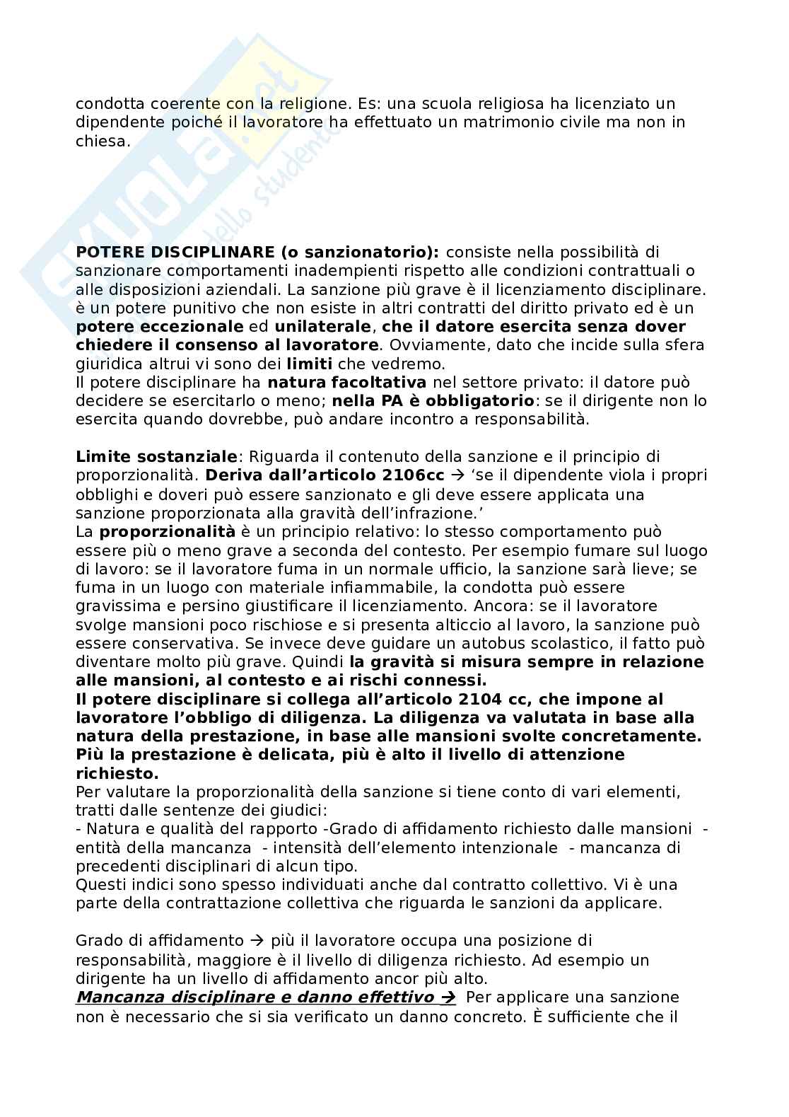 Diritto del lavoro definitivo Pag. 41