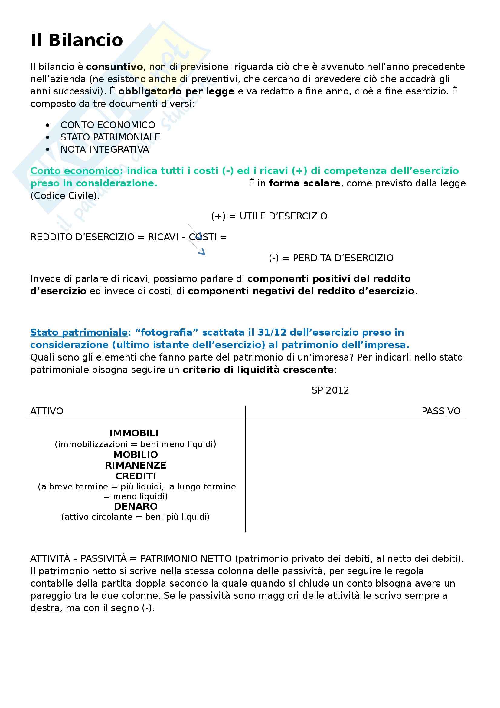 Economia E Legislazione D Impresa Unicatt