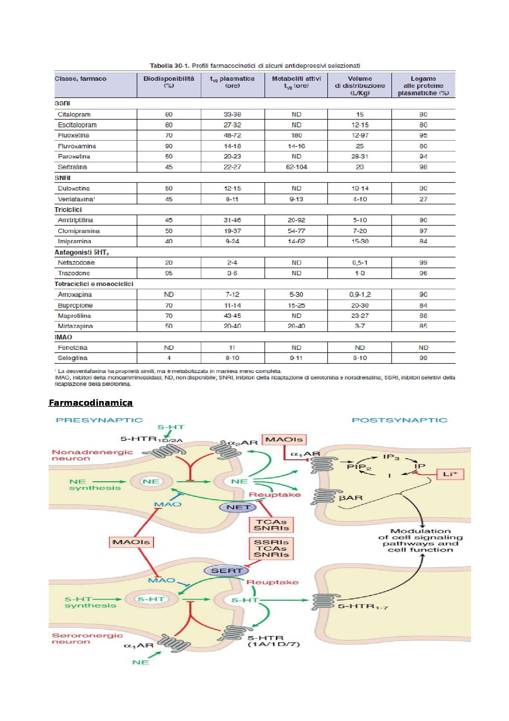 Farmacologia - antidepressivi Pag. 6