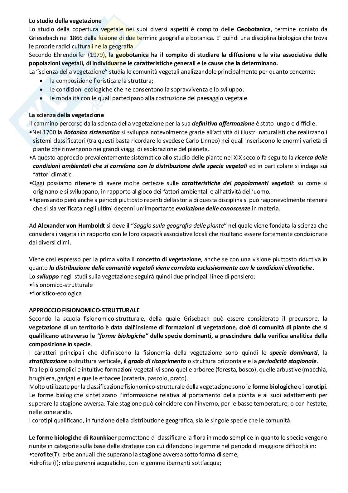Gestione e tutela della biodiversità e del paesaggio Pag. 56