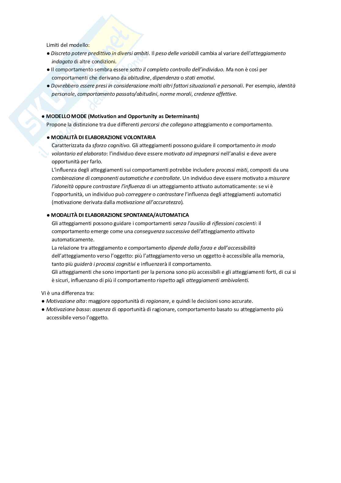 Appunti Psicologia sociale Pag. 46