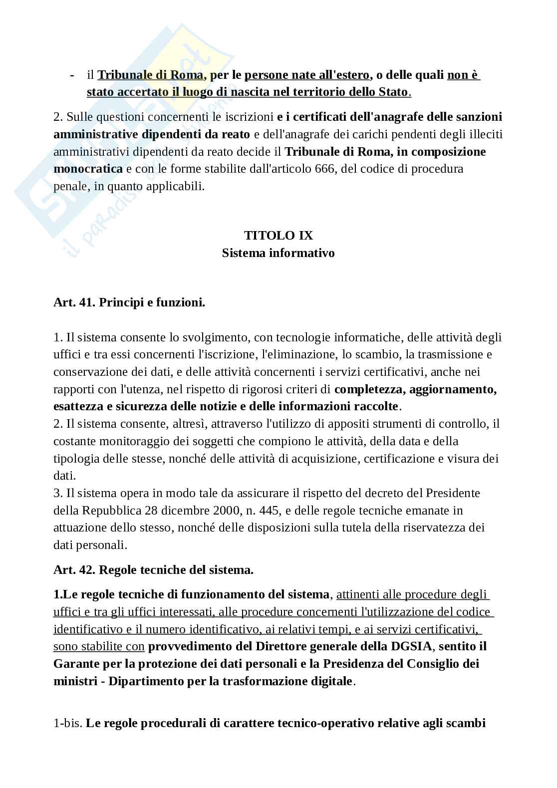 Schemi testo unico sul casellario giudiziale Pag. 36