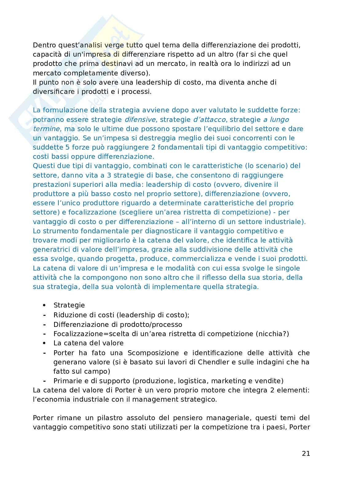 Storia dell’impresa Pag. 21