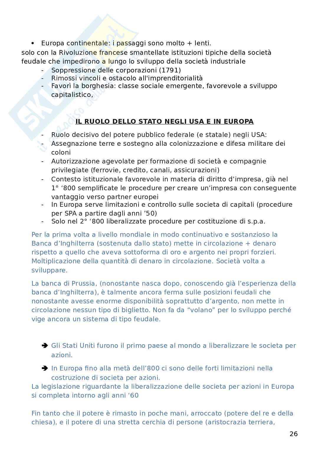 Storia dell’impresa Pag. 26