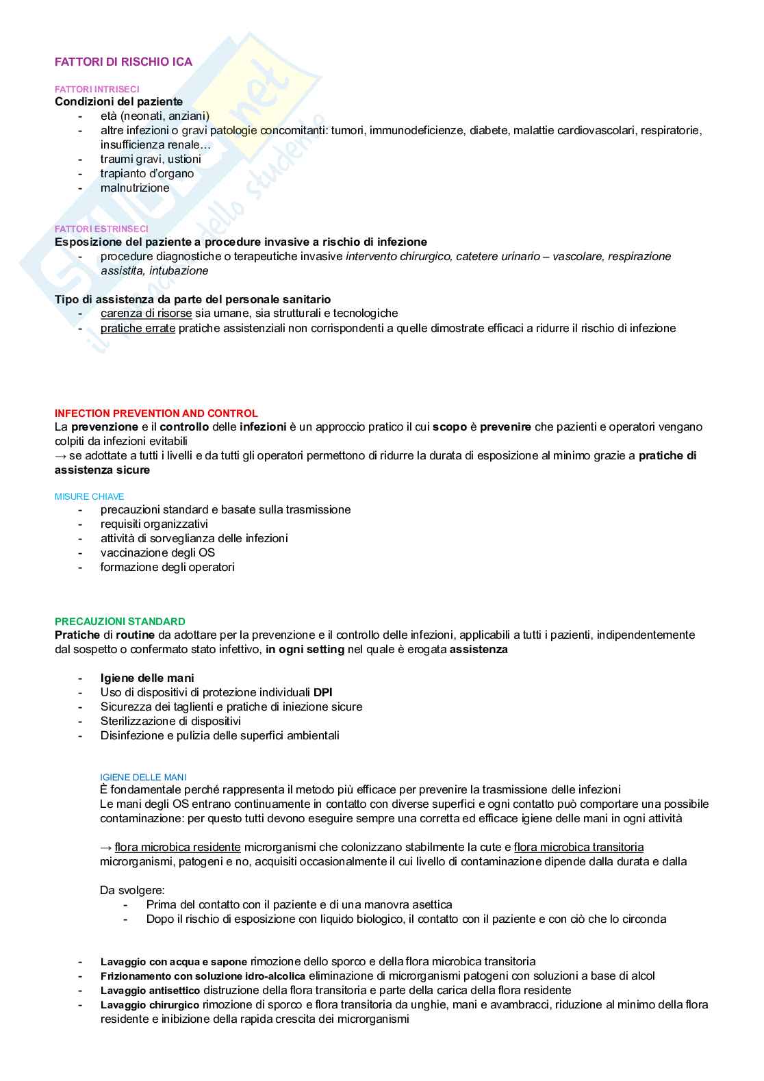 Igiene ed educazione sanitaria Pag. 26