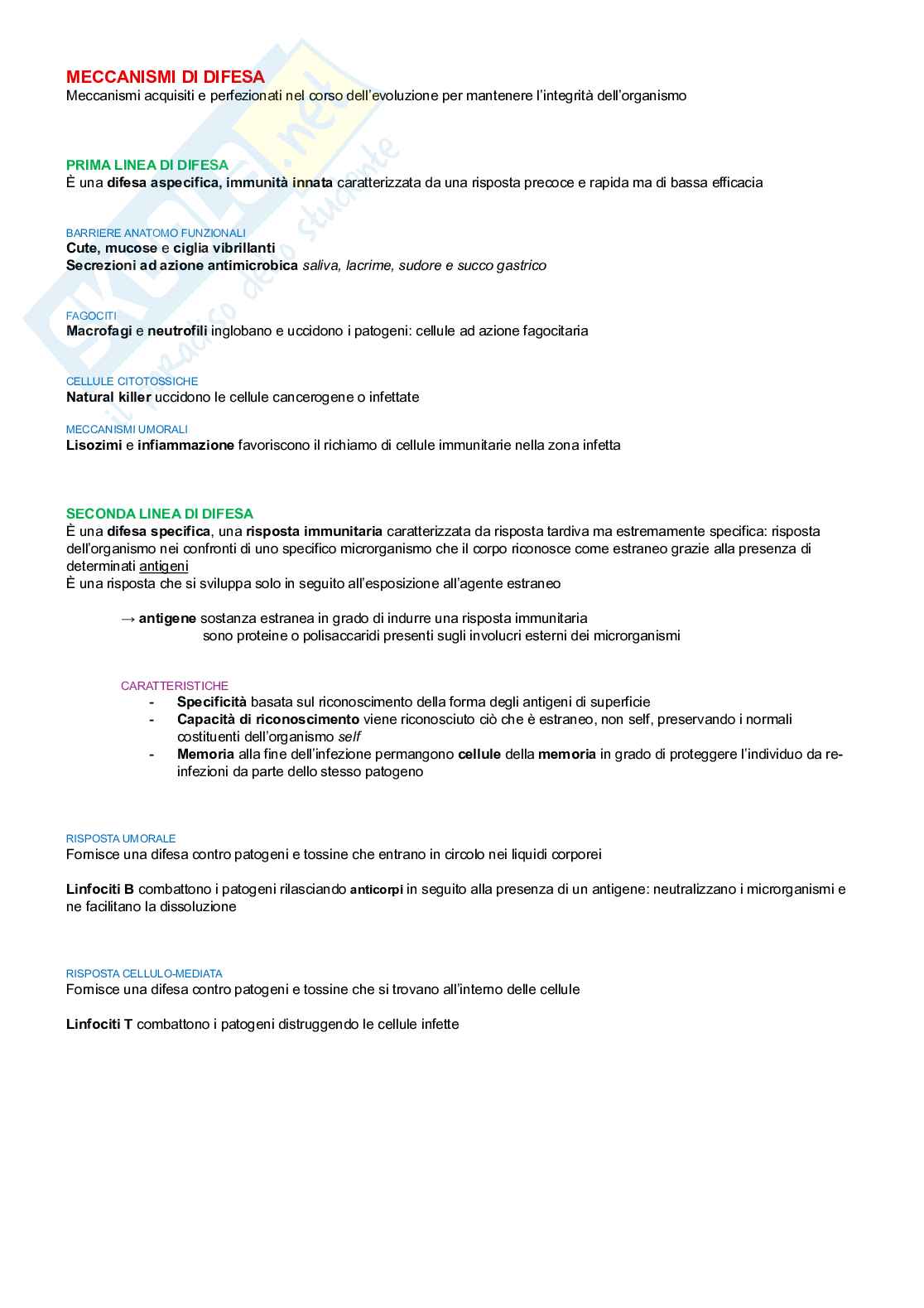 Igiene ed educazione sanitaria Pag. 6