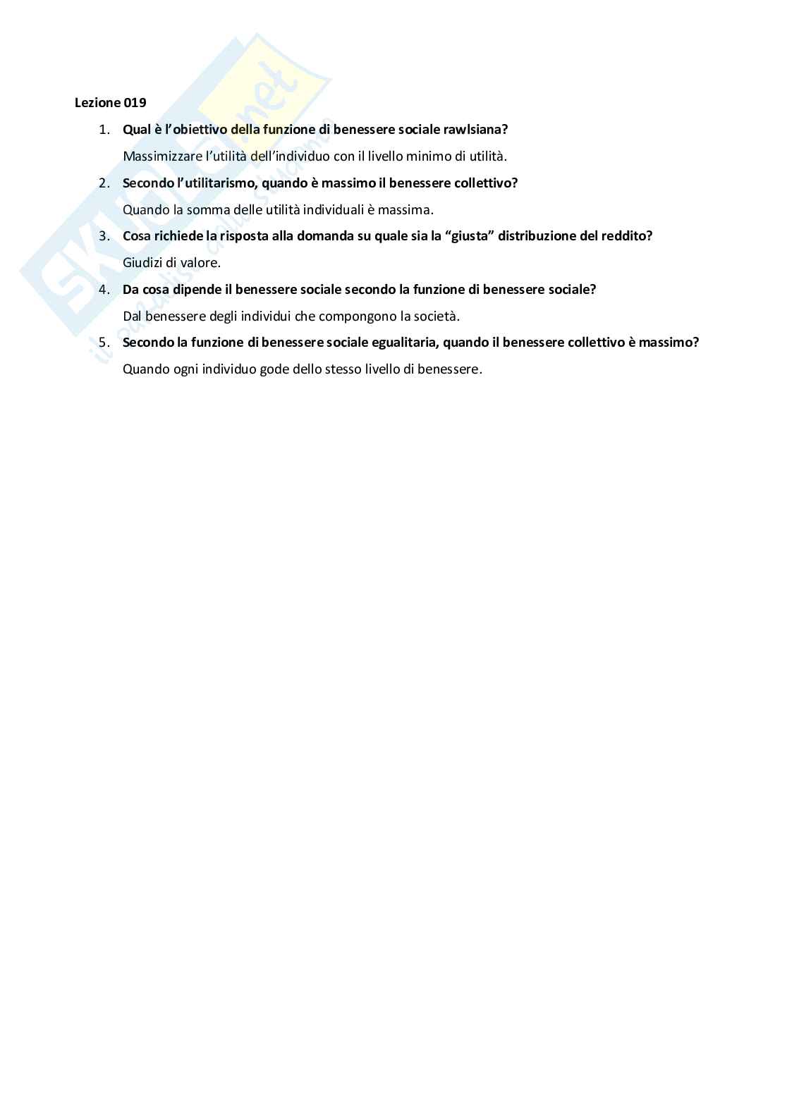 Paniere Scienze delle Finanze [2024] - risposte multiple Pag. 21