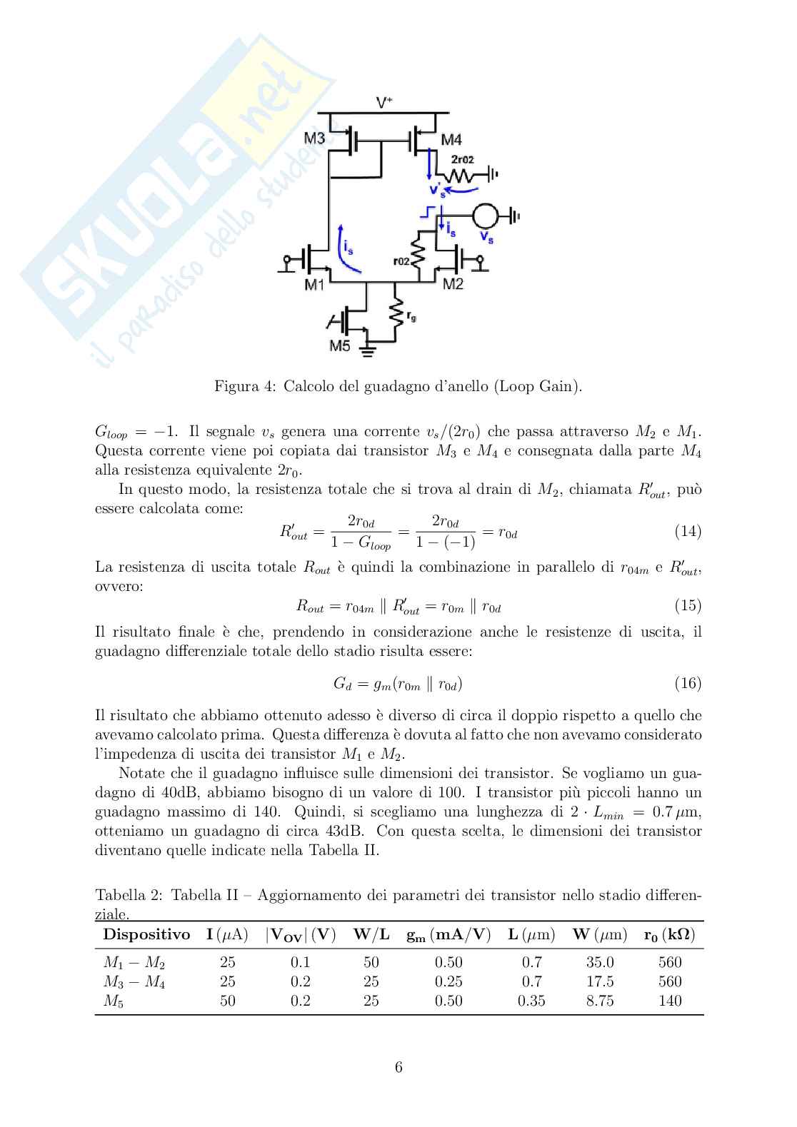 Stadio differenziale single ended - Parte 1 Pag. 6