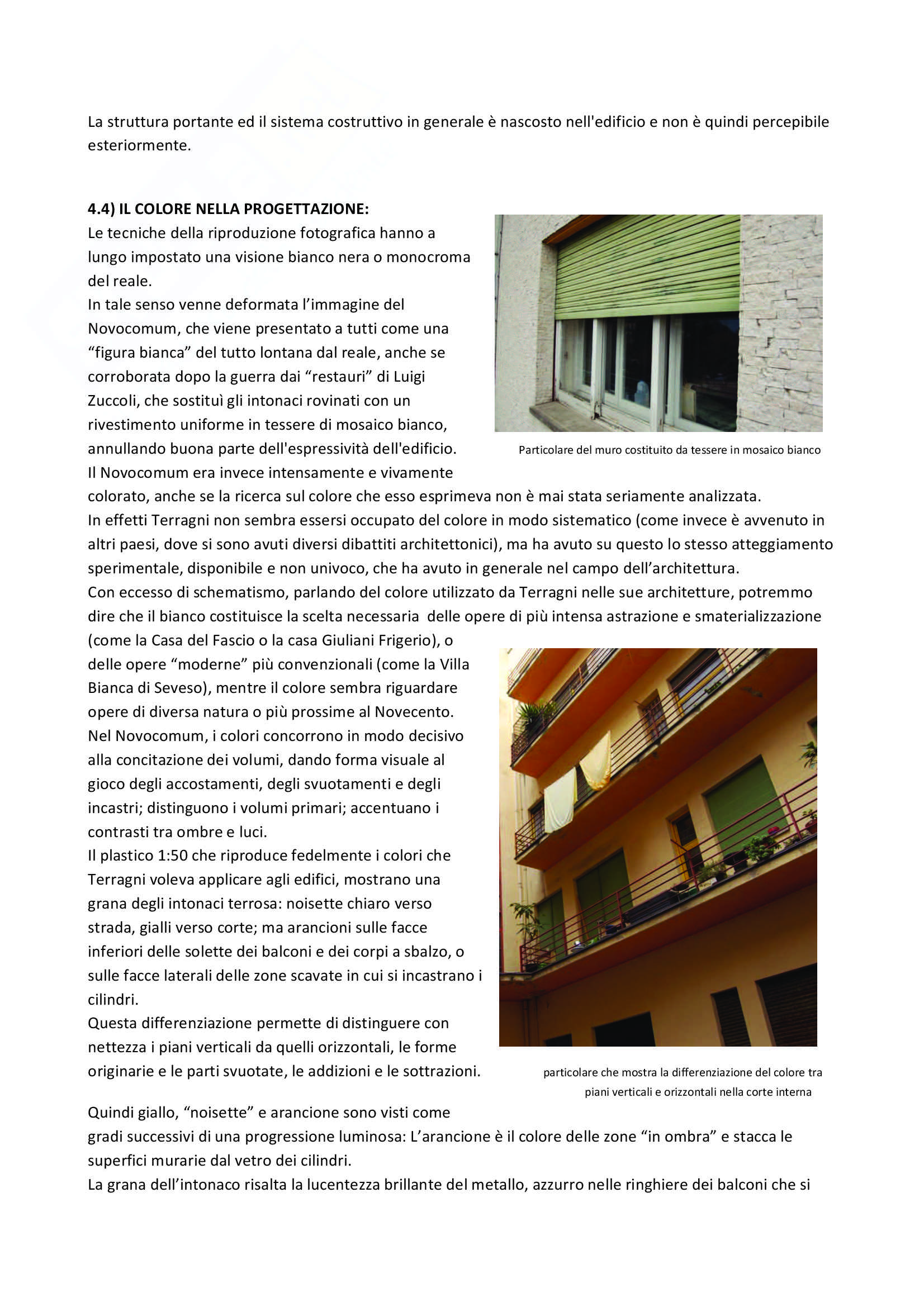 Novocomum, Teorie e tecniche per la progettazione architettonica contemporanea Pag. 16