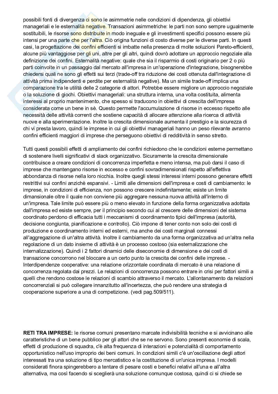 Appunti di Organizzazione aziendale  Pag. 46