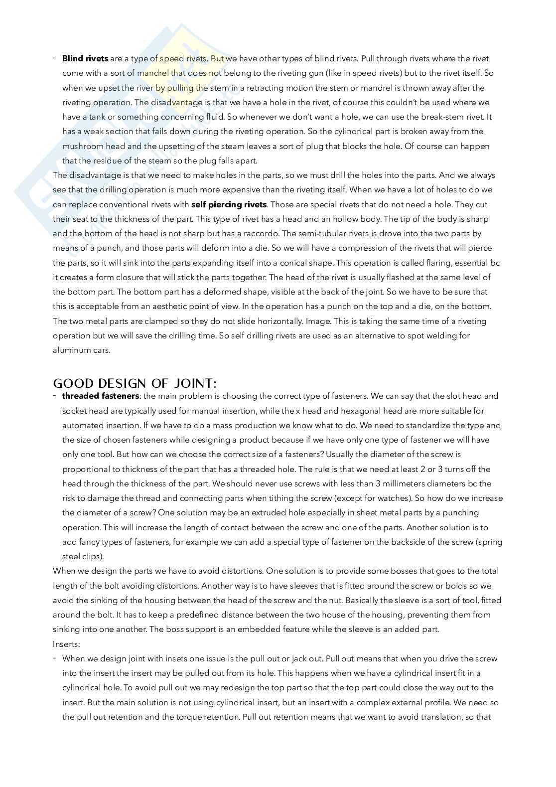 Materiali e Tecnologie per il Design Pag. 21