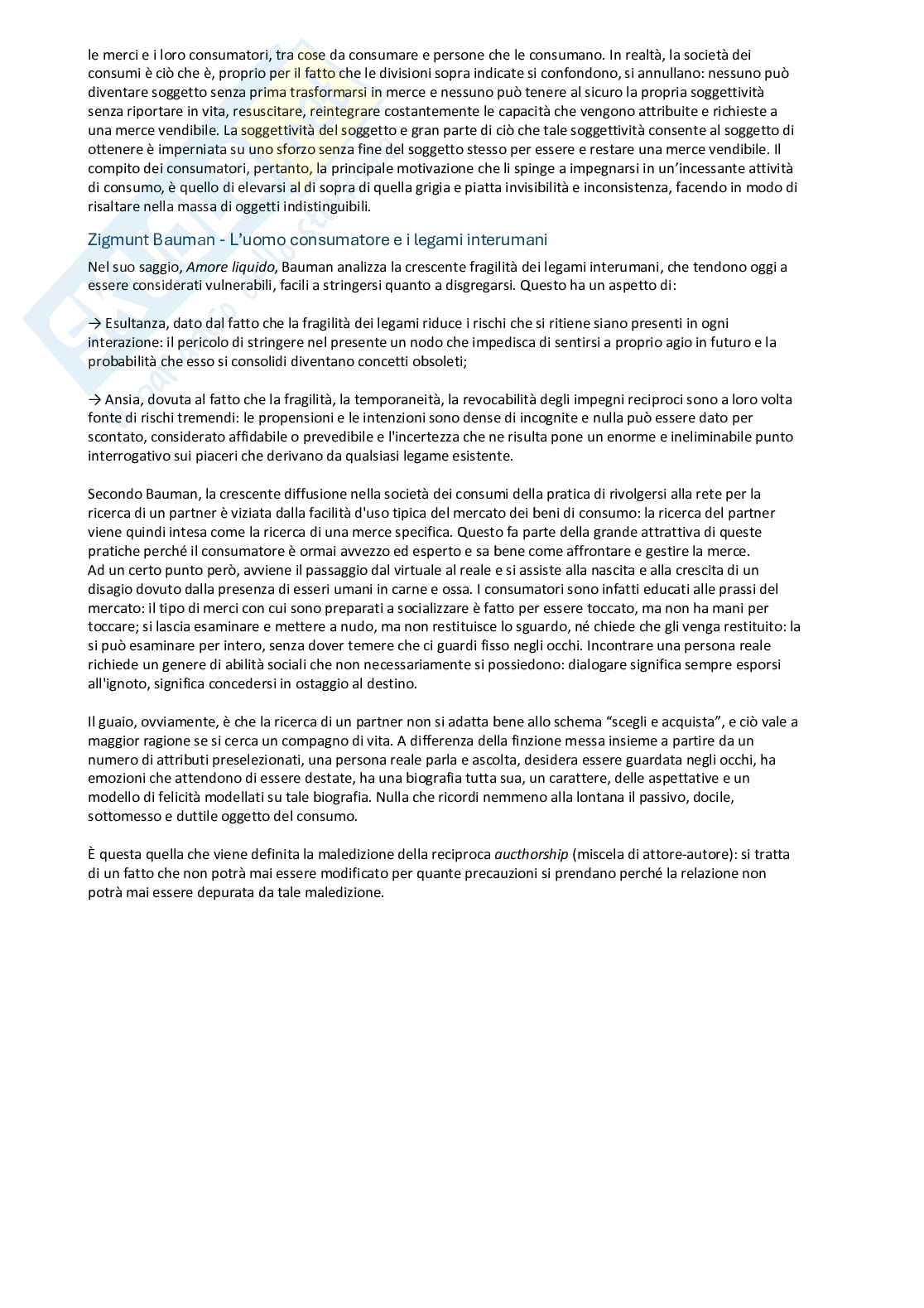 Metodologia della ricerca sociale e analisi dei consumi - Appunti Pag. 91