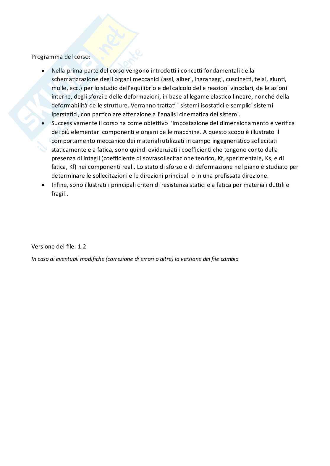 Appunti completi lezioni di Costruzione di macchine - Parte 2 Pag. 2