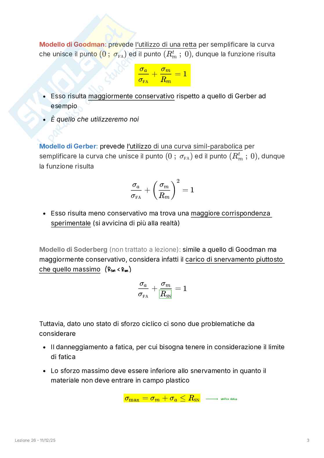 Appunti completi lezioni di Costruzione di macchine - Parte 2 Pag. 76