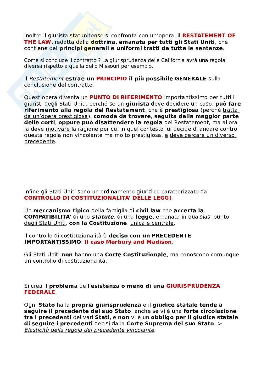 Corso di Sistemi giuridici comparati Pag. 61