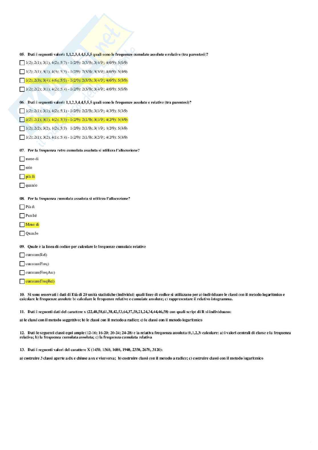 Paniere Statistica Pag. 11