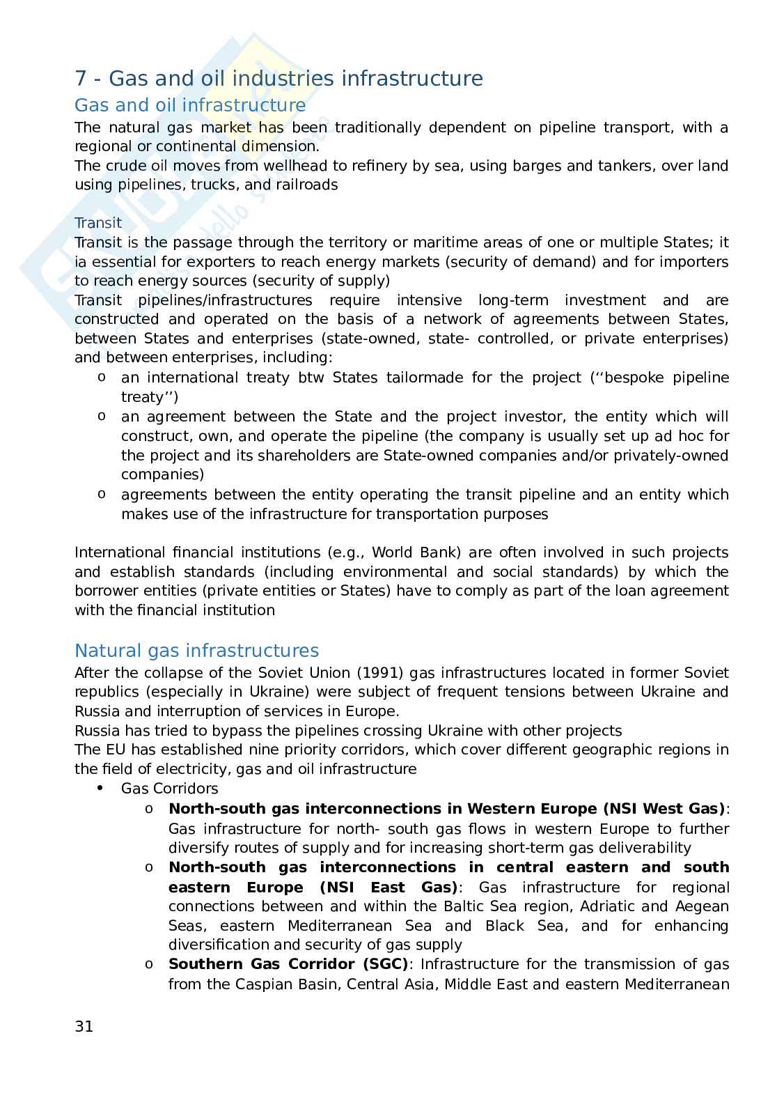 Natural Resources and Energy Security - Law Pag. 31