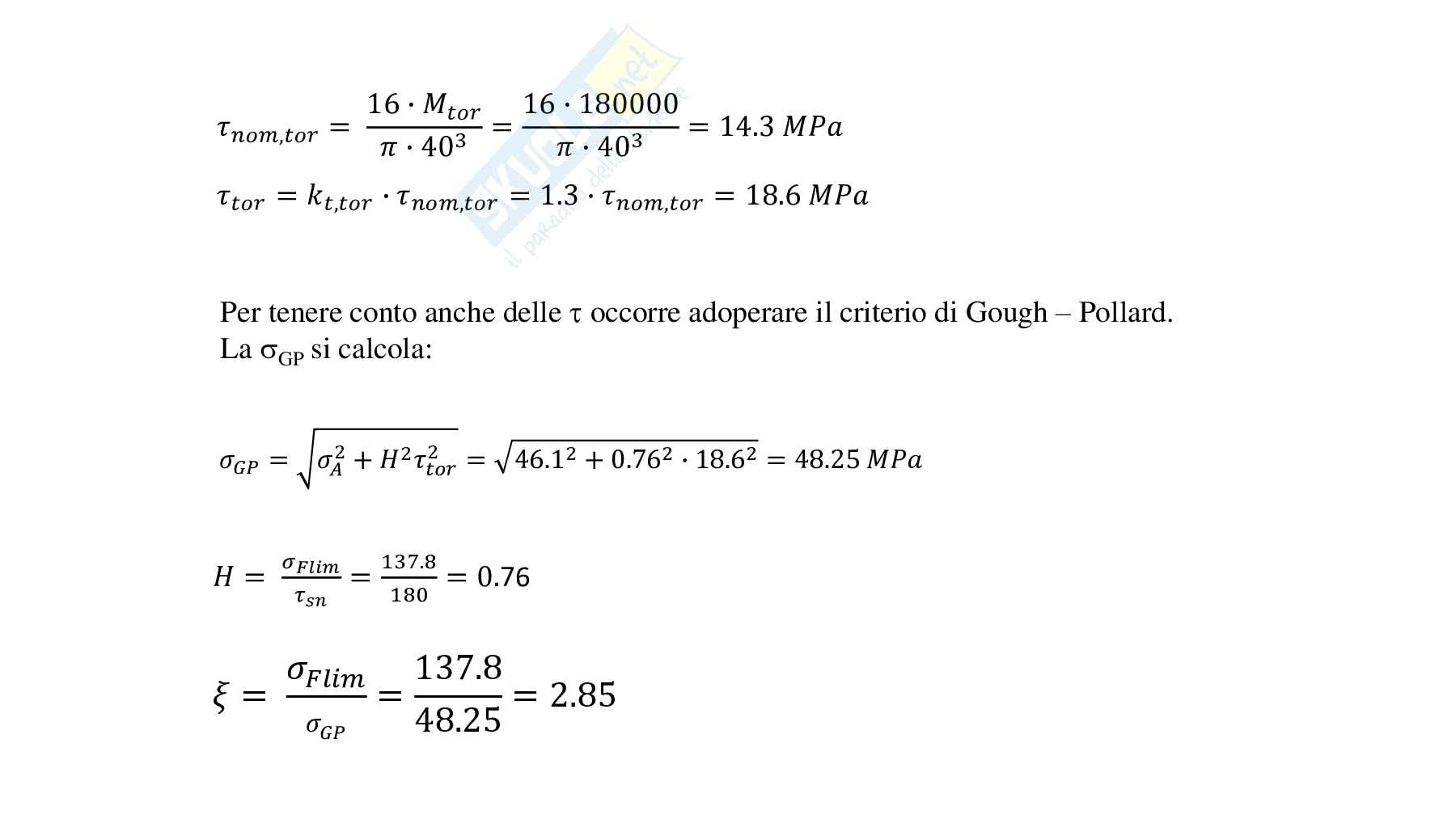 Prove esame 3 Costruzione di macchine Pag. 11