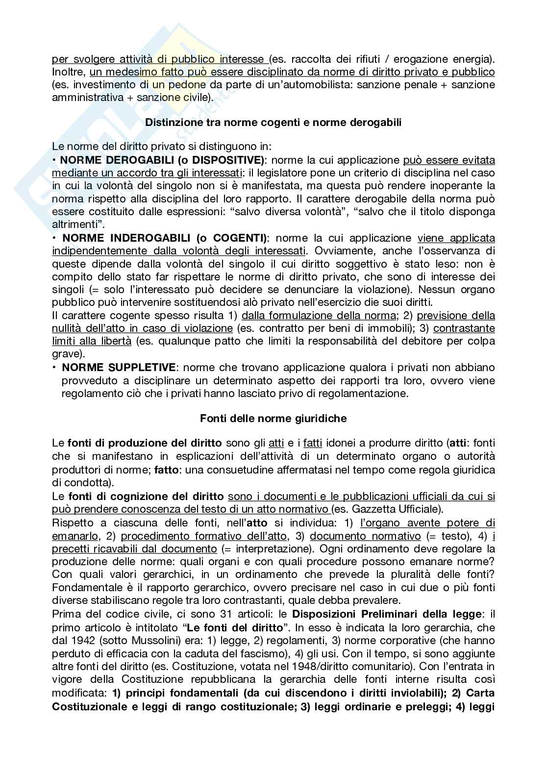 Appunti di Diritto privato  Pag. 6