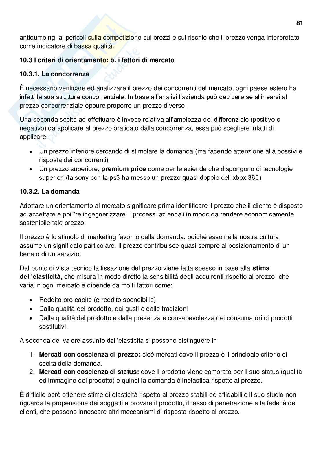 Riassunti per l'esame di Economia e gestione delle imprese internazionali Pag. 81