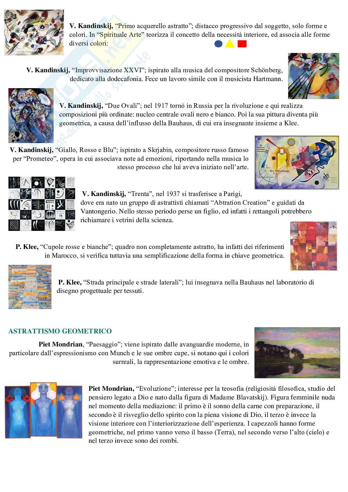 Storia dell'arte contemporanea - Primo semestre Pag. 41