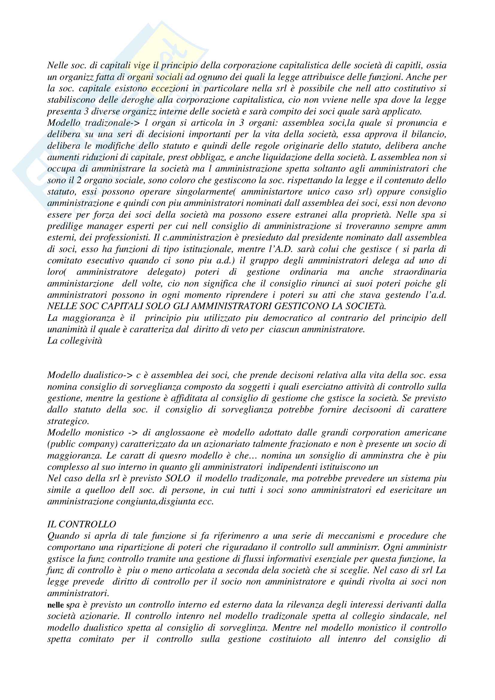 Riassunto esame Diritto commerciale, professore Regoli Pag. 31