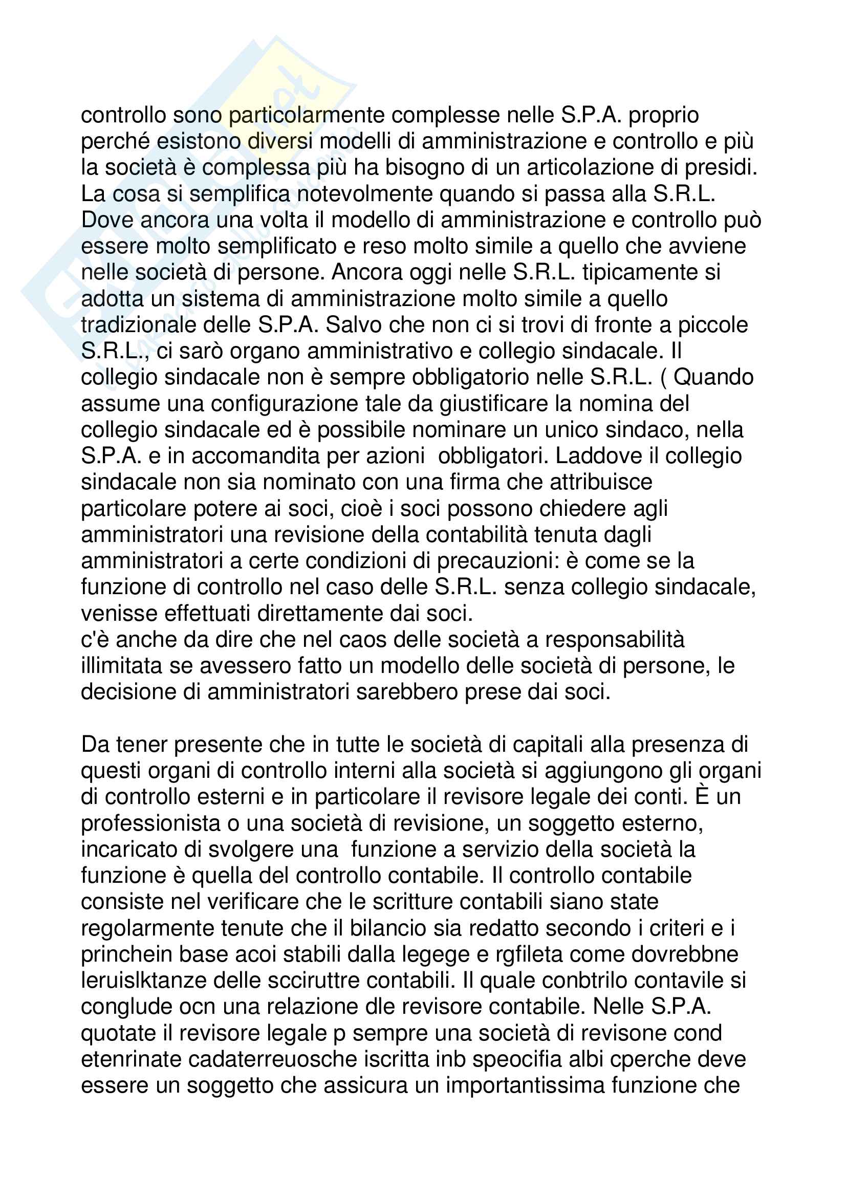 Riassunto esame Diritto commerciale, professore Regoli Pag. 41