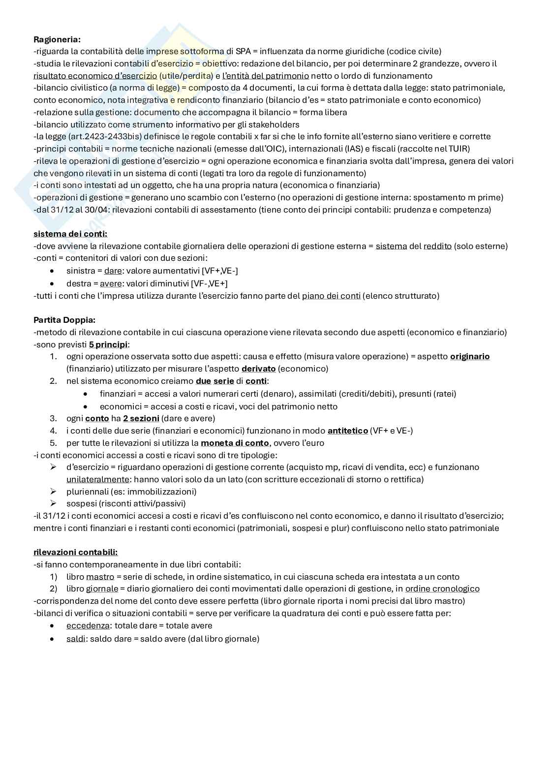 Ragioneria Pag. 1