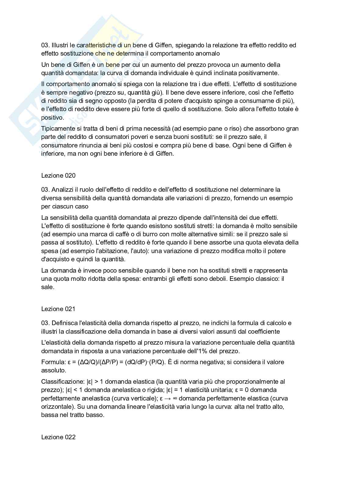 Paniere completo Microeconomia, 2026 Pag. 46