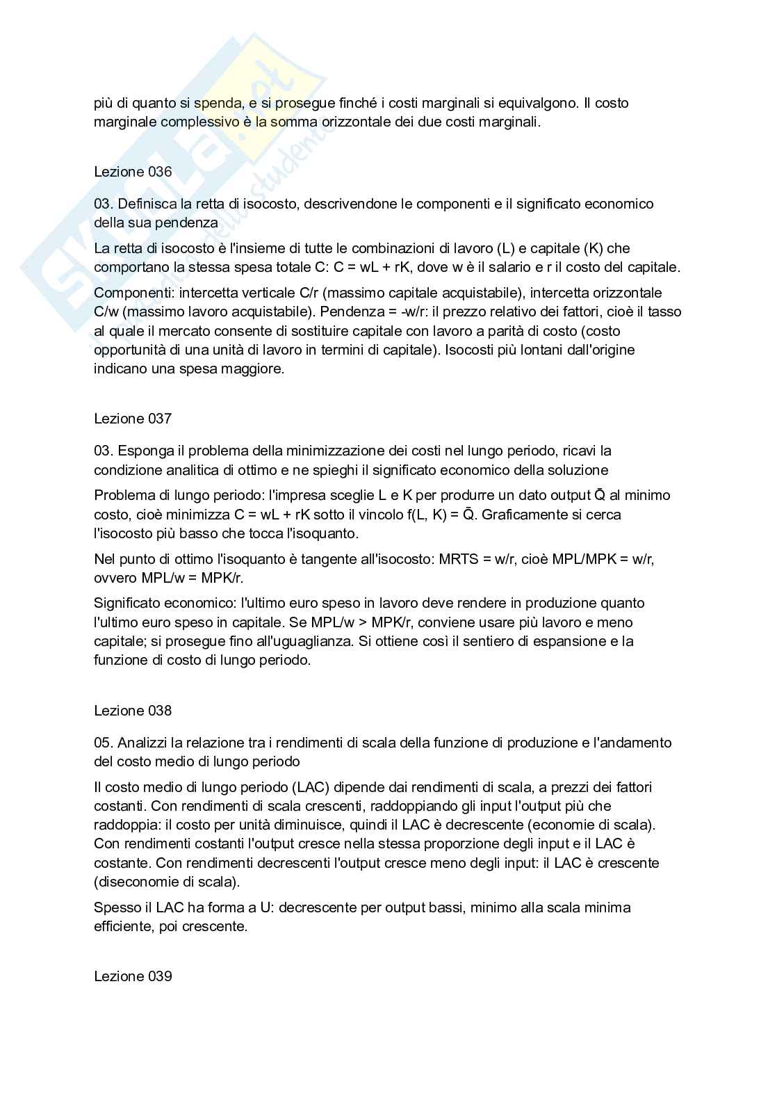 Paniere completo Microeconomia, 2026 Pag. 51