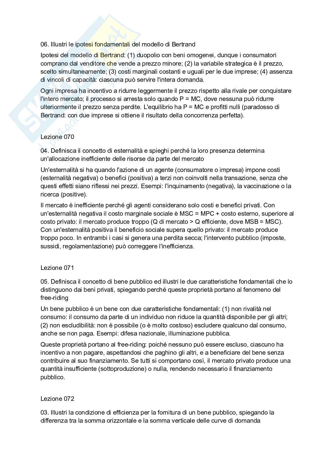 Paniere completo Microeconomia, 2026 Pag. 61