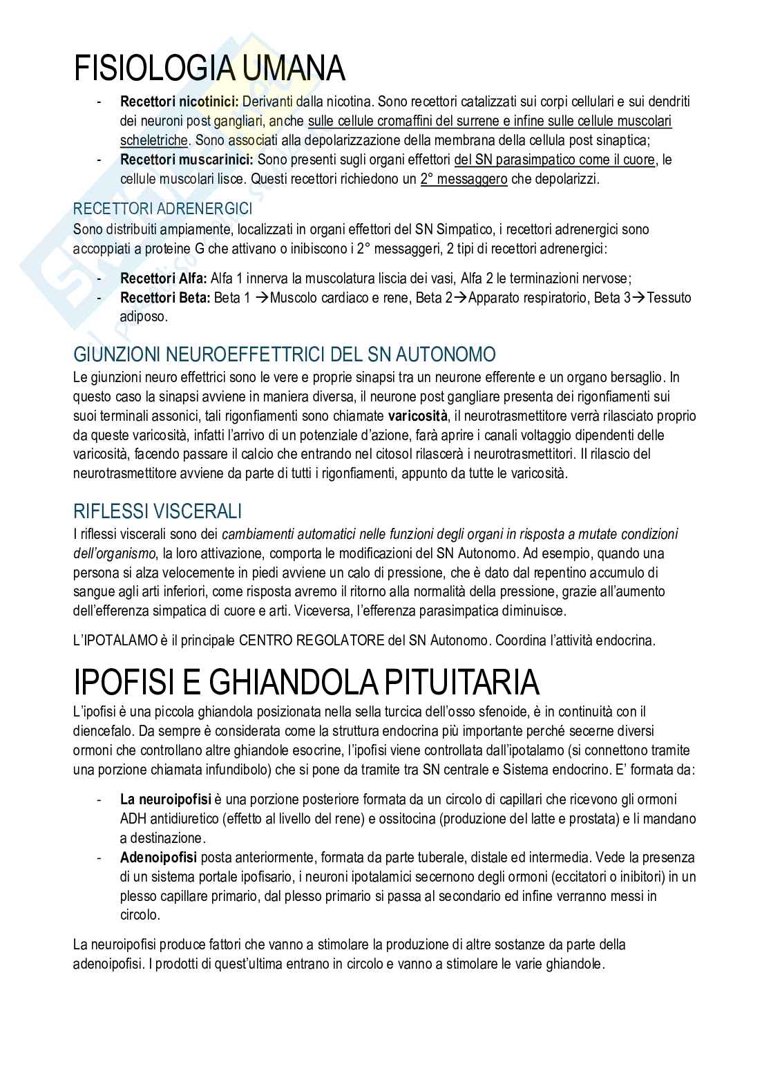 Fisiologia umana Pag. 26