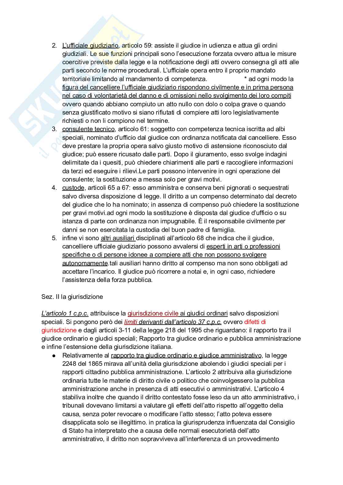 Riassunto esame Diritto processuale civile, Prof. Graziosi Andrea, libro consigliato Diritto processuale civile, Balena Pag. 16