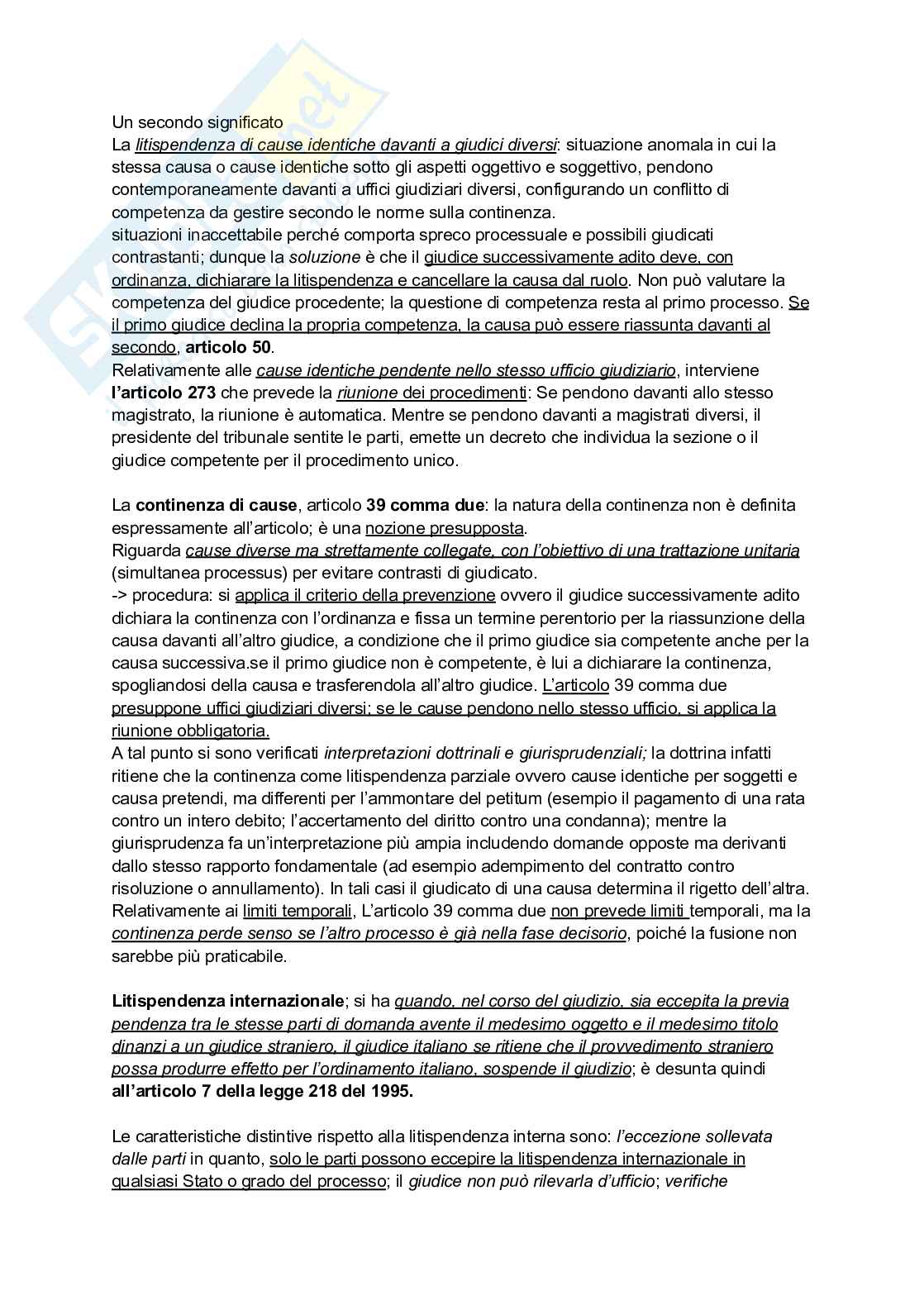 Riassunto esame Diritto processuale civile, Prof. Graziosi Andrea, libro consigliato Diritto processuale civile, Balena Pag. 26