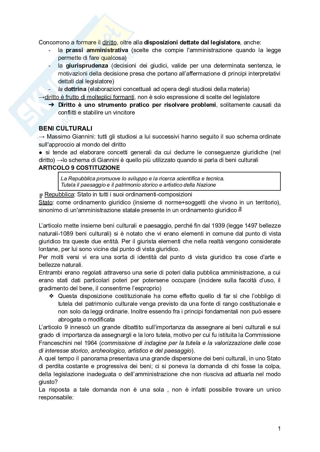 Appunti Legislazione Pag. 1