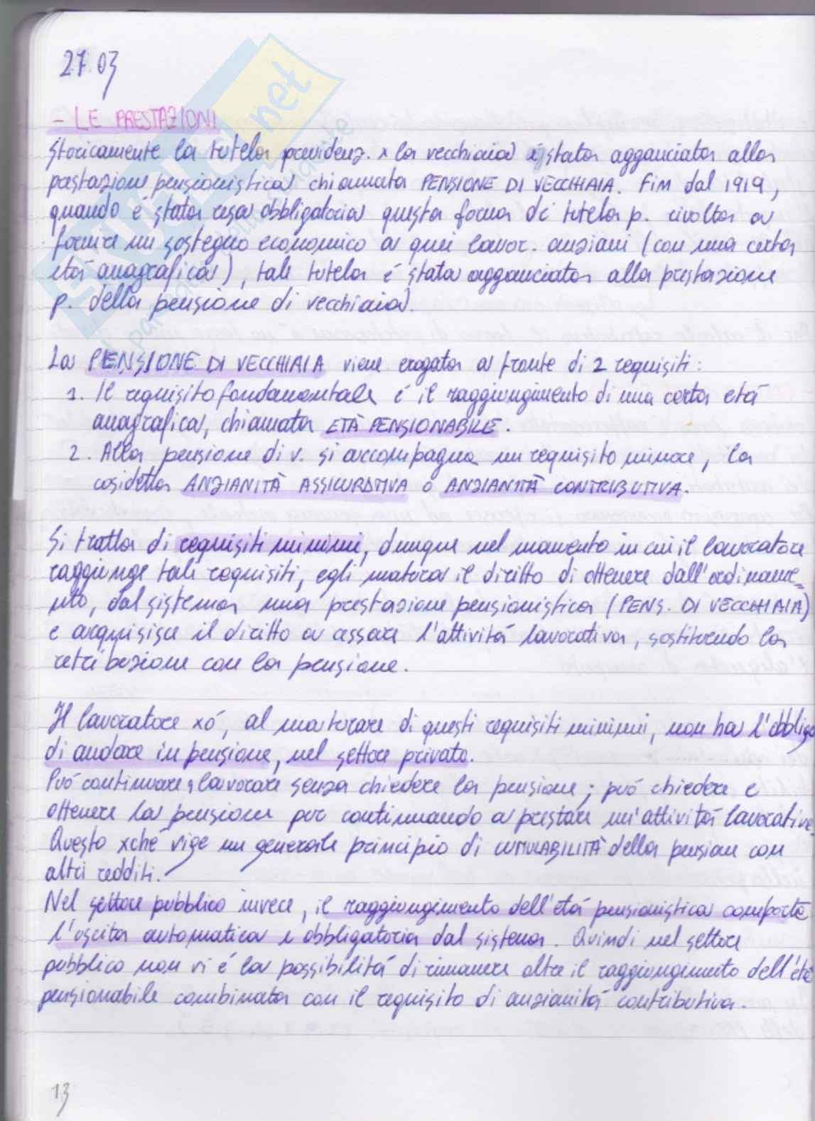 Diritto della sicurezza sociale - Appunti Pag. 46