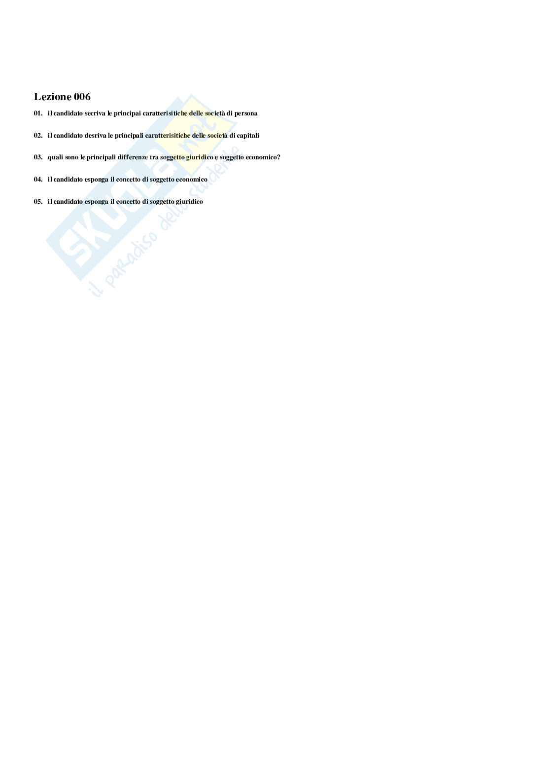 Paniere Economia aziendale (2026) - Risposte multiple corrette Pag. 11