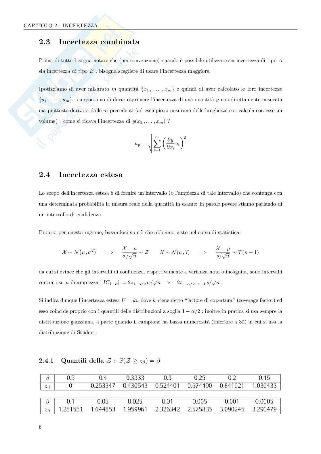Misure meccaniche e termiche Pag. 11