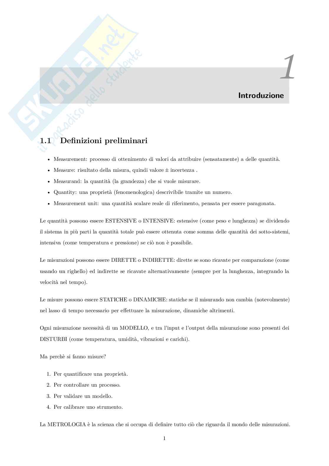 Misure meccaniche e termiche Pag. 6