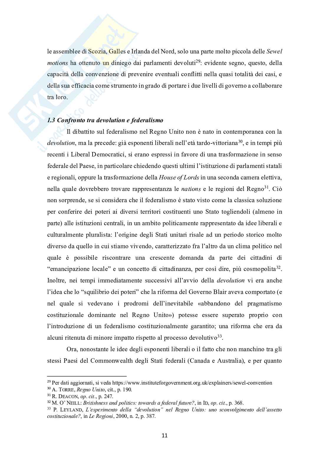 Devolution in Scozia, Irlanda del Nord e Galles. Origini, sviluppo e prospettive Pag. 21