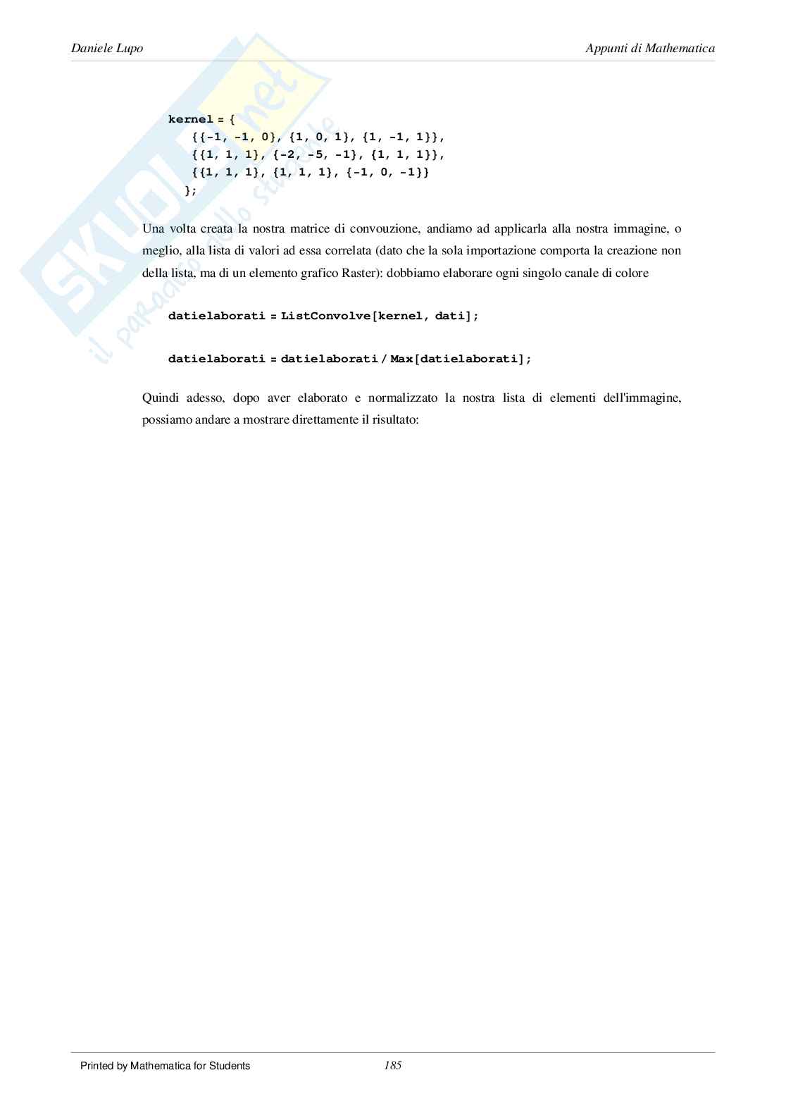 Manuale di Mathematica 06 Pag. 6