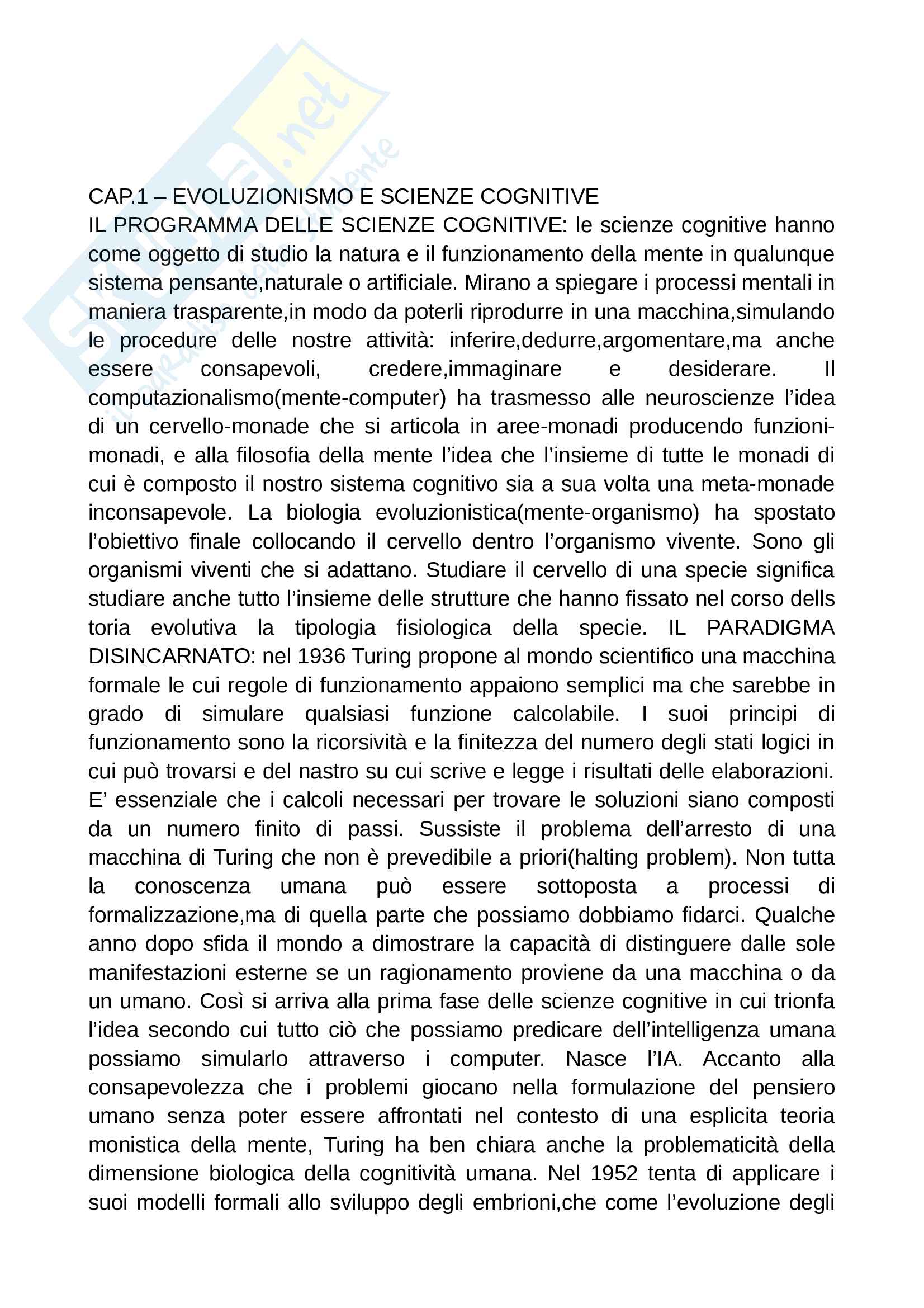Riassunto esame Filosofia del linguaggio, prof. Pennisi, libro consigliato Il prezzo del linguaggio di Pennisi Pag. 1